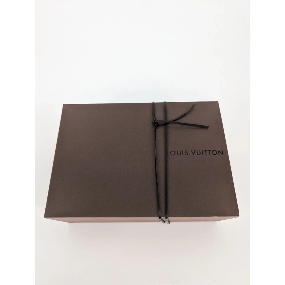 Louis Vuitton Gift Box and Dust Bag OS Brown Tan Luxury Packaging Set Handbag
